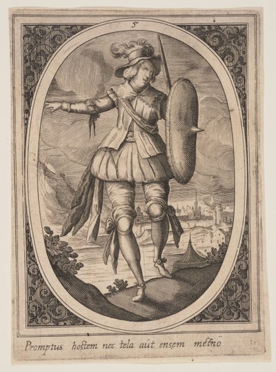 5. tábla a Military Figures (Katonai figurák) című kiadványból alkotó: Heinrich Ulrich