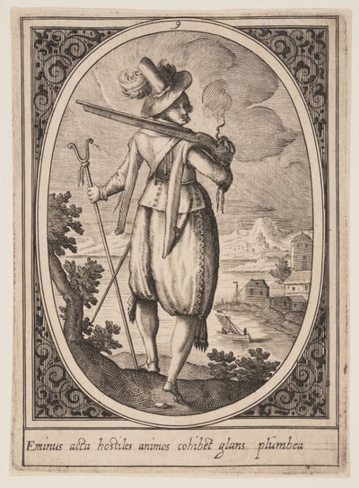 9. tábla a Military Figures (Katonai figurák) című kiadványból alkotó: Heinrich Ulrich