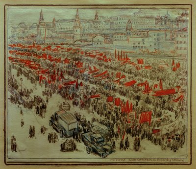 Moszkva alkotó: Heinrich Vogeler