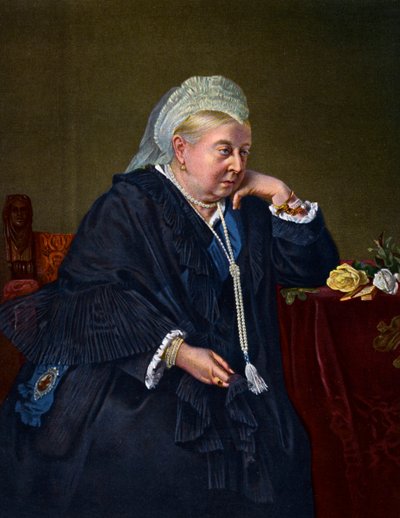 Viktória királynő 1899-ben, 1901-ben. alkotó: Heinrich von Angeli