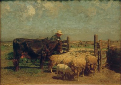 A birkaólnál alkotó: Heinrich von Zügel