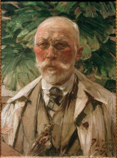 Önarckép alkotó: Heinrich von Zügel