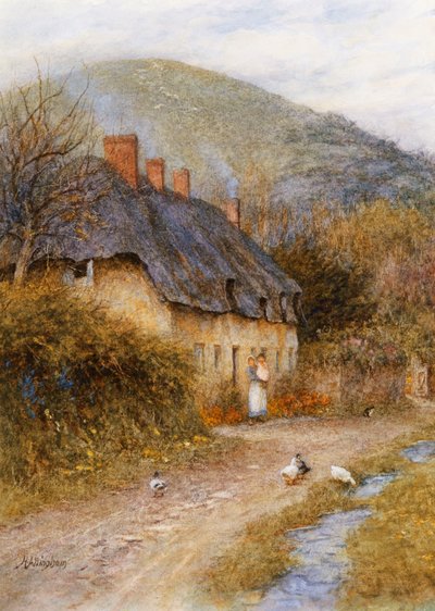 Symondsburyben, Bridport közelében, Dorsetben alkotó: Helen Allingham