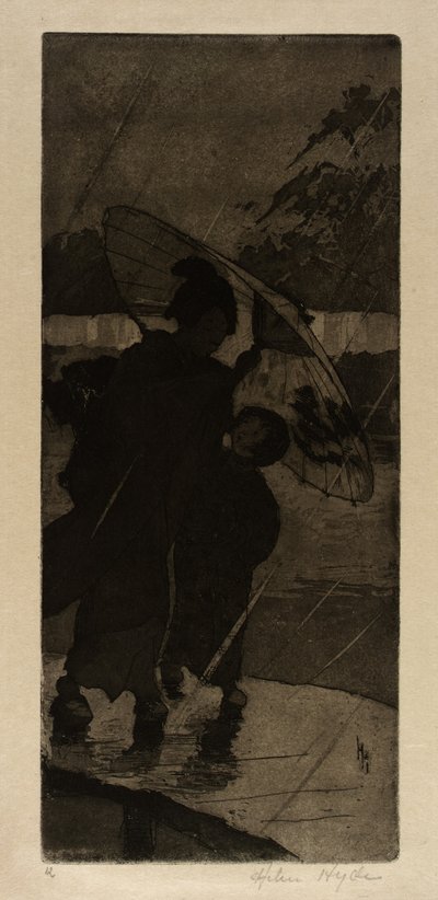 Egy esős éjszaka alkotó: Helen Hyde
