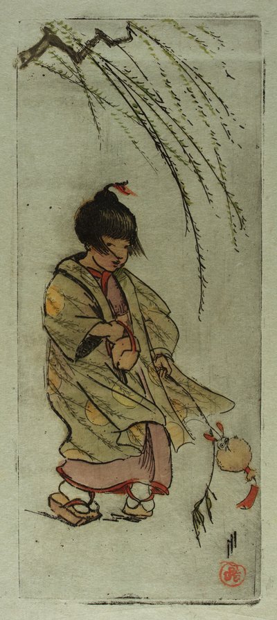 Kis zöld fűz alkotó: Helen Hyde