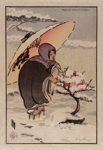 Kis rózsaszín szilva alkotó: Helen Hyde