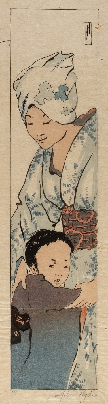 Anya és gyermeke alkotó: Helen Hyde