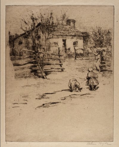 Gabriel otthona alkotó: Helen Hyde
