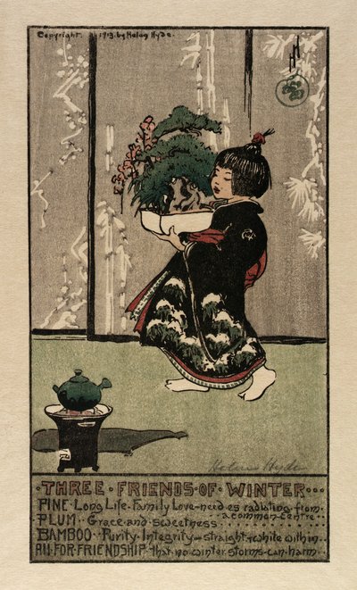 A tél három barátja alkotó: Helen Hyde