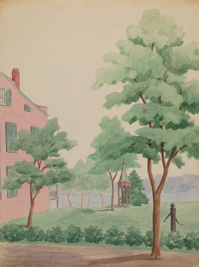 Schermerhorn birtok, c. 1936. alkotó: Helen Miller