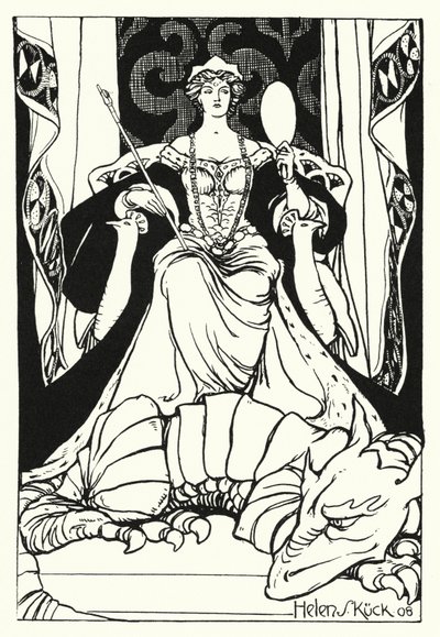 Lucifera (metszet) alkotó: Helen S. Kuck