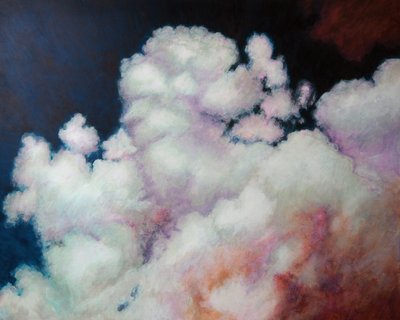 Cumulus, 2021 (akril a táblán) alkotó: Helen White