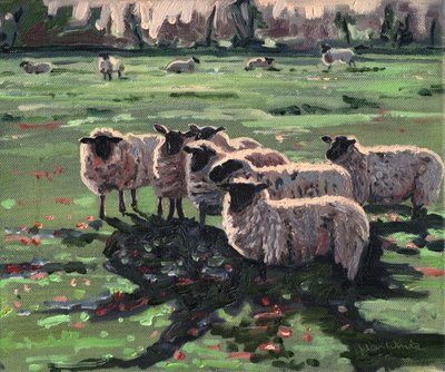 Kíváncsi nyáj I, 2009, alkotó: Helen White