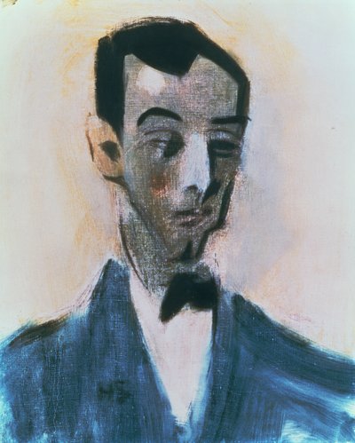 Mans Schjerfbeck portréja alkotó: Helene Schjerfbeck