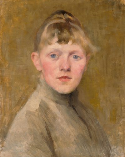 Önarckép alkotó: Helene Schjerfbeck