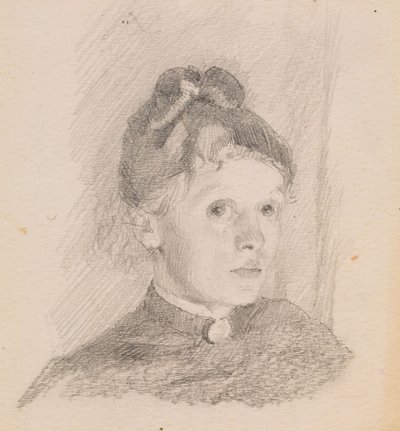 Önarckép alkotó: Helene Schjerfbeck
