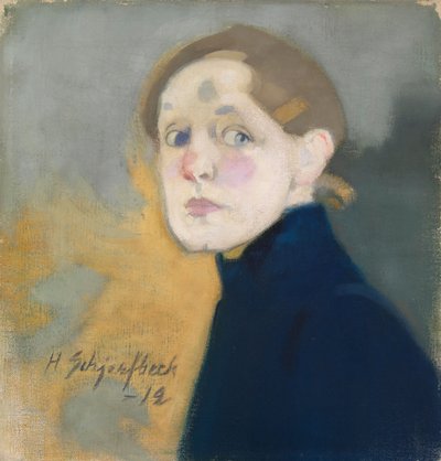 Önarckép alkotó: Helene Schjerfbeck