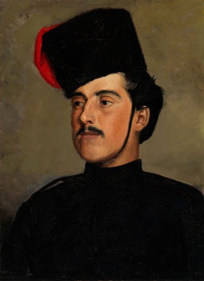 A kozák (A gyönyörű kozák) alkotó: Helene Schjerfbeck