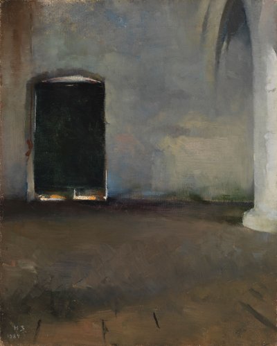 Az ajtó alkotó: Helene Schjerfbeck