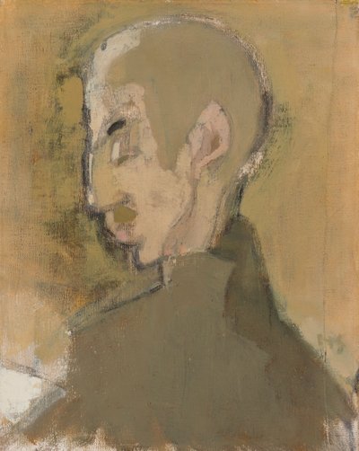 A háziúr II (Egy férfi portréja) alkotó: Helene Schjerfbeck