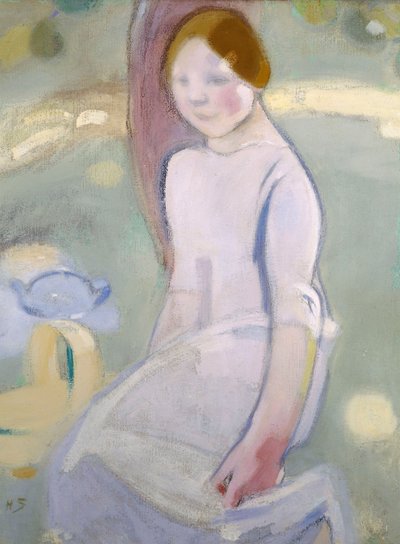 A hárs alatt, 1911. alkotó: Helene Schjerfbeck