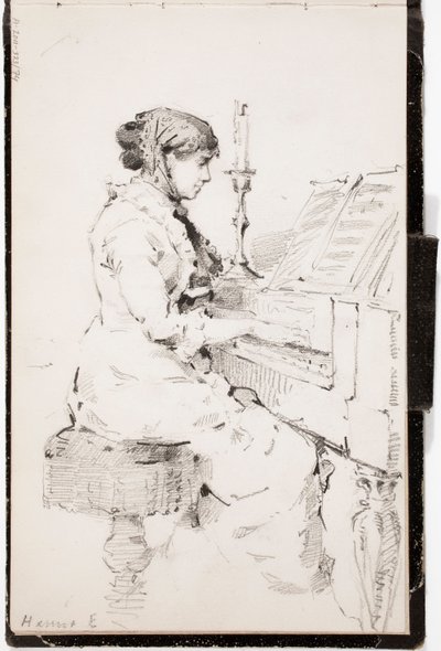 Cím nélkül alkotó: Helene Schjerfbeck