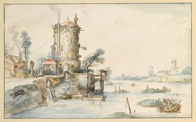 Csatornatáj alkotó: Hendrick Avercamp