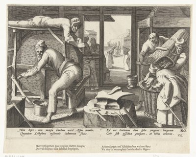 Nyelvélező alkotó: Hendrick Goltzius (attributed to workshop of)