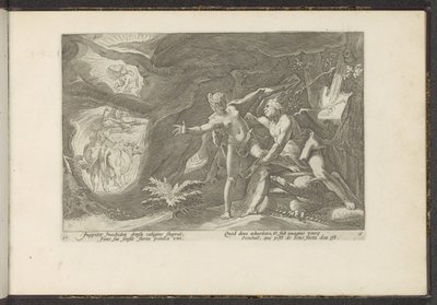 A Jupiter megtámadja Iót Ovidius metamorfózisai (sorozat címe) P. Ovidius Naso újraalkotásai (sorozat címe) alkotó: Hendrick Goltzius (workshop of)