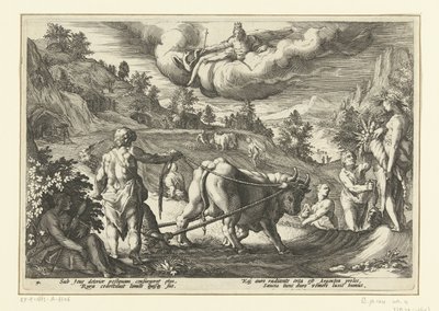 Ezüstkor Ovidius metamorfózisai (sorozat címe) alkotó: Hendrick Goltzius (workshop of)