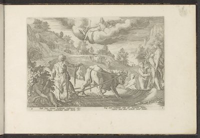 Ezüstkor Ovidius metamorfózisai (sorozat címe) P. Ovidius Naso rekreációi (sorozat címe) alkotó: Hendrick Goltzius (workshop of)