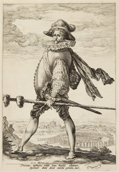 Egy gyalogsági százados alkotó: Hendrick Goltzius