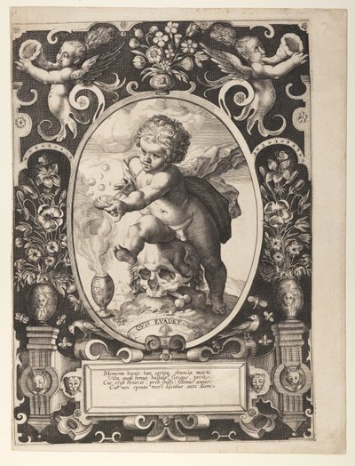 A mulandóság allegóriája (Quis Evadet) alkotó: Hendrick Goltzius