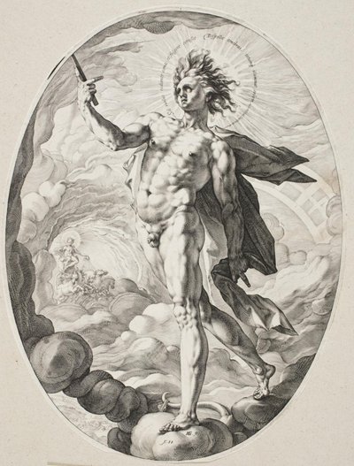 Apollo alkotó: Hendrick Goltzius