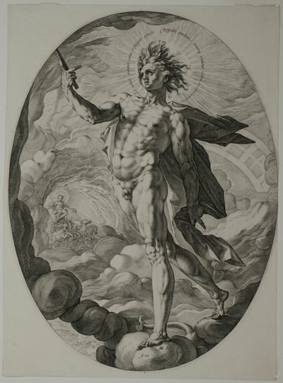 Apollo alkotó: Hendrick Goltzius