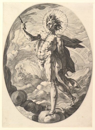 Apollón alkotó: Hendrick Goltzius