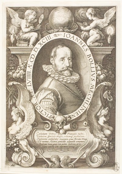 Bol, Hans (1534-1593) Malines festője, 1591-ből Amszterdamban alkotó: Hendrick Goltzius
