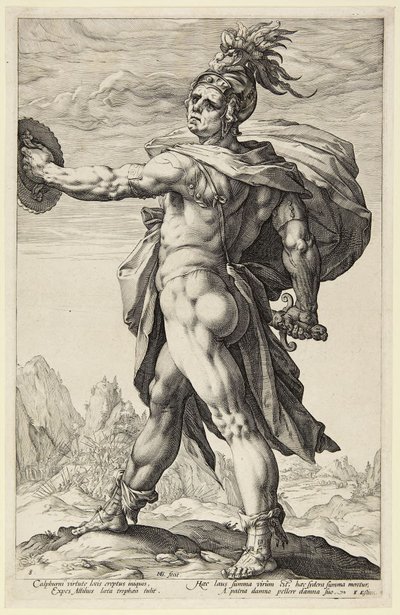 Calphurnius alkotó: Hendrick Goltzius