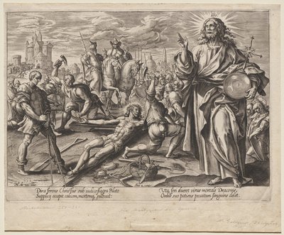 Krisztus alkotó: Hendrick Goltzius