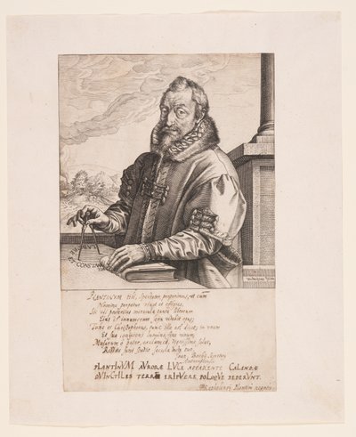 Christopher Plantin, antwerpeni kiadó alkotó: Hendrick Goltzius