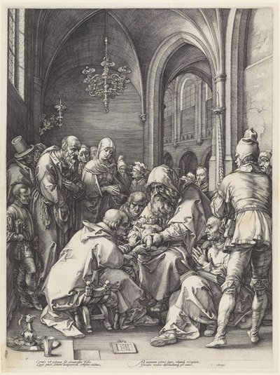 A körülmetélés alkotó: Hendrick Goltzius