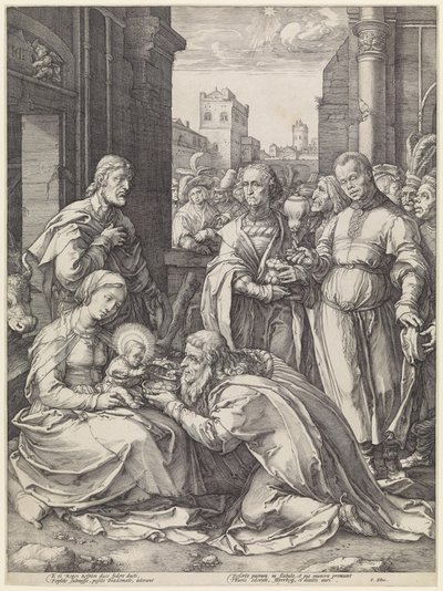 A három király alkotó: Hendrick Goltzius