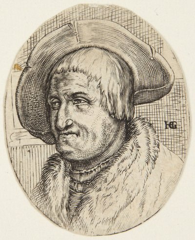 Kalapos öregember fantáziaportréja alkotó: Hendrick Goltzius