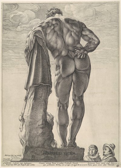 Farnese Herkules alkotó: Hendrick Goltzius