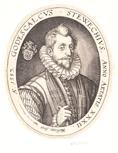 Godescalcus Stewechius alkotó: Hendrick Goltzius