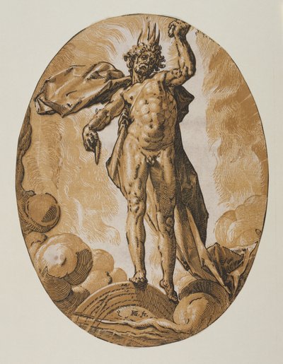 Héliosz alkotó: Hendrick Goltzius
