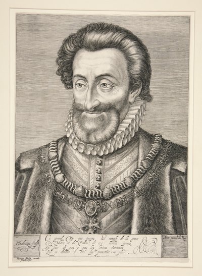 Henrik, Franciaország és Navarra királya alkotó: Hendrick Goltzius