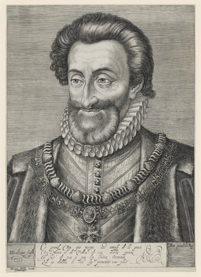 IV. Henrik, Franciaország és Navarra királya alkotó: Hendrick Goltzius