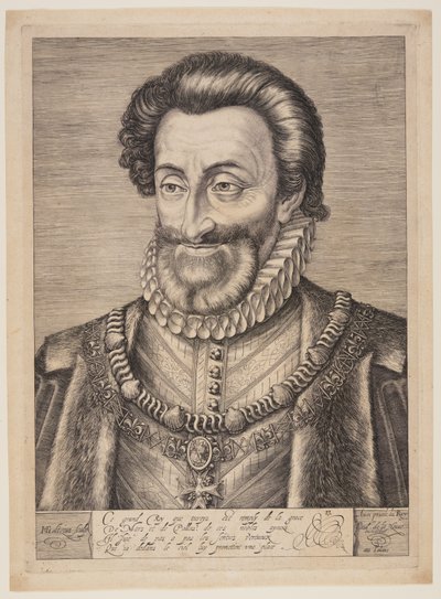 IV. Henrik Franciaországból alkotó: Hendrick Goltzius