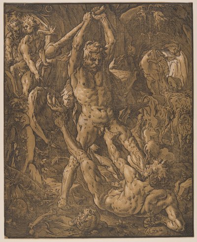 Herkules és Kakusz alkotó: Hendrick Goltzius